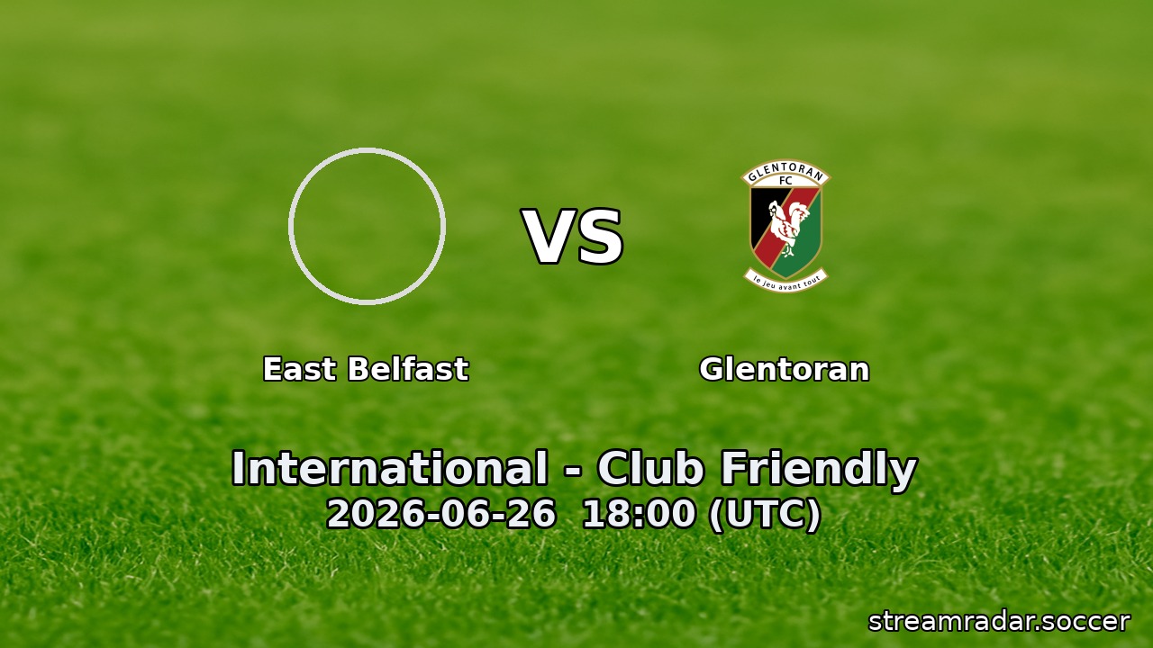 East Belfast vs Glentoran