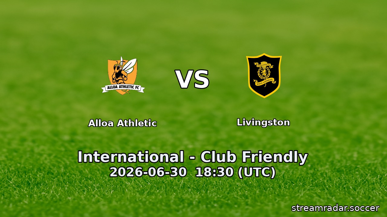 Alloa Athletic vs Livingston