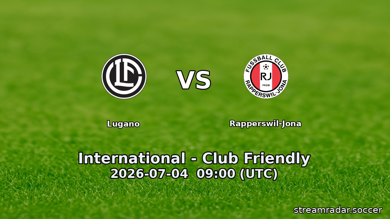 Lugano vs Rapperswil-Jona