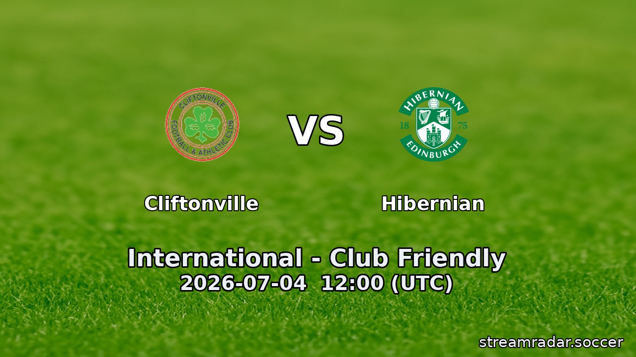 Cliftonville vs Hibernian