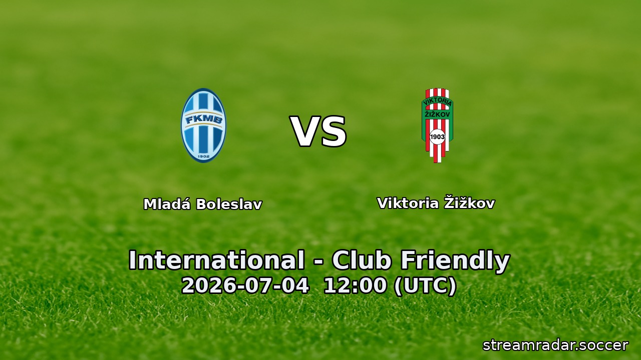 Mladá Boleslav vs Viktoria Žižkov