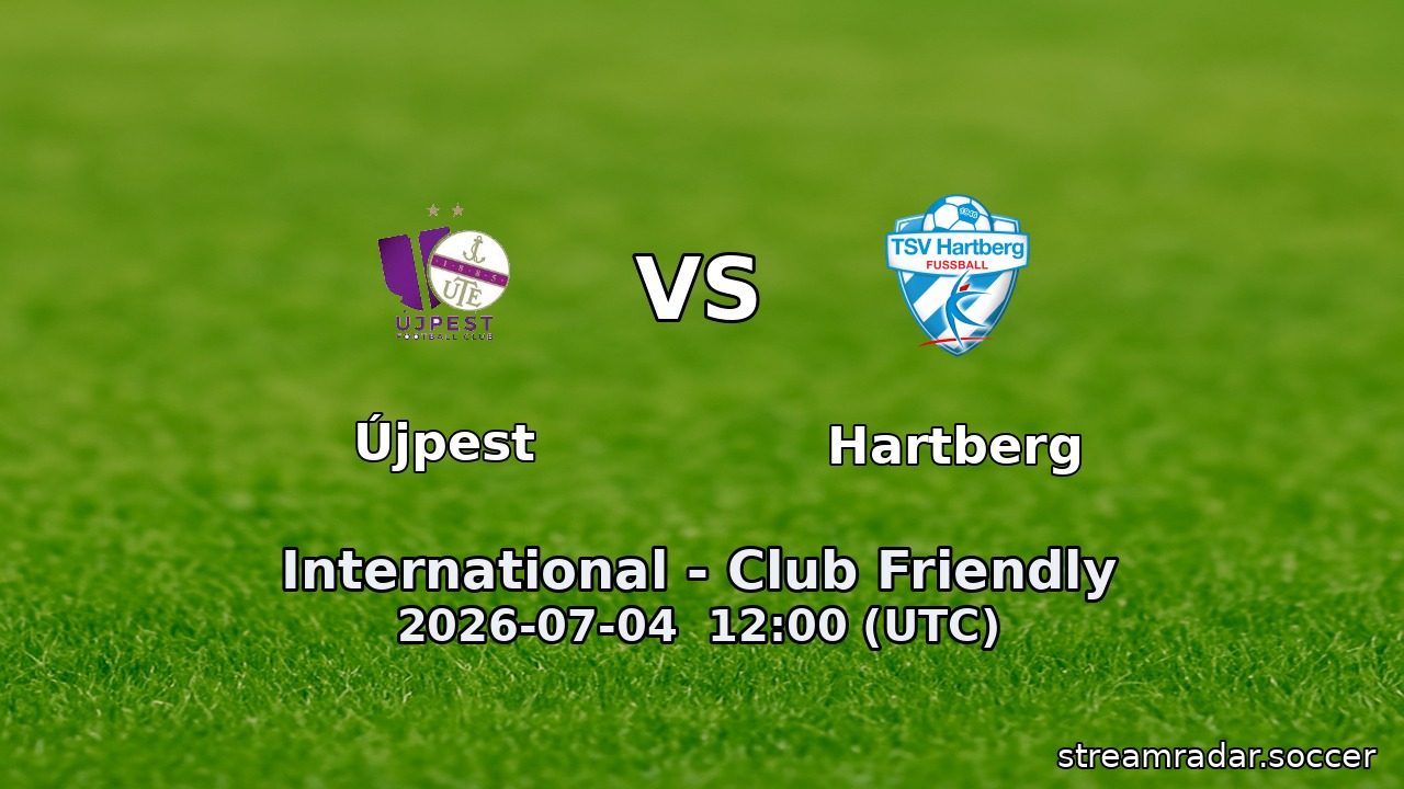 Újpest vs Hartberg