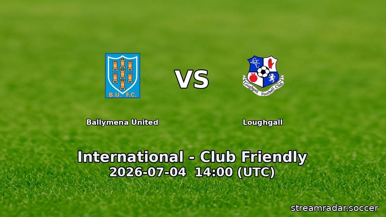 Ballymena United vs Loughgall