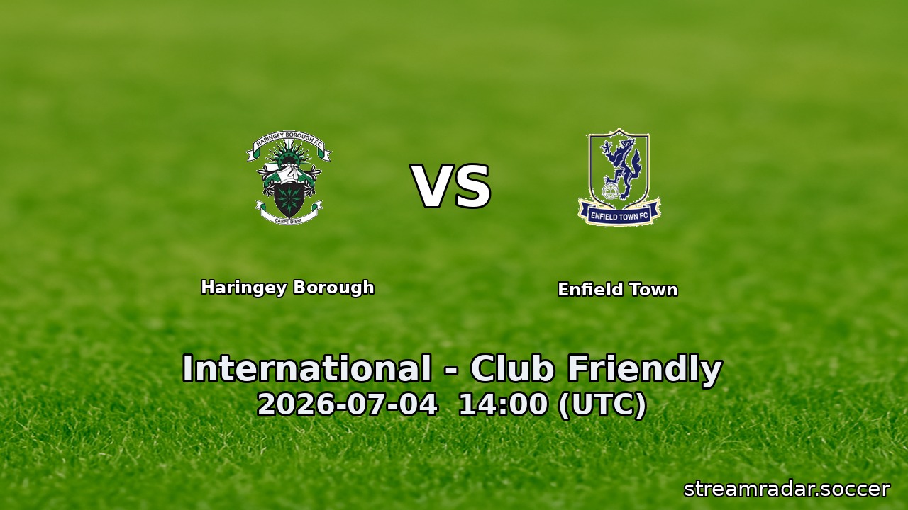 Haringey Borough vs Enfield Town