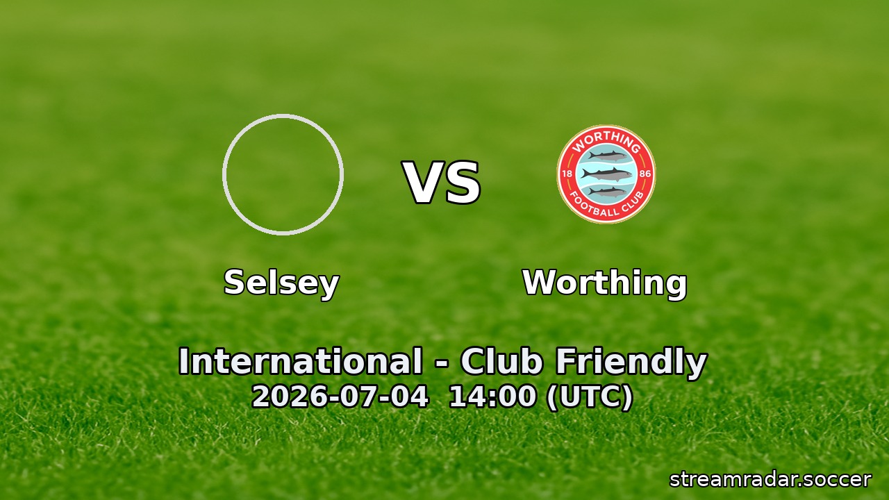 Selsey vs Worthing