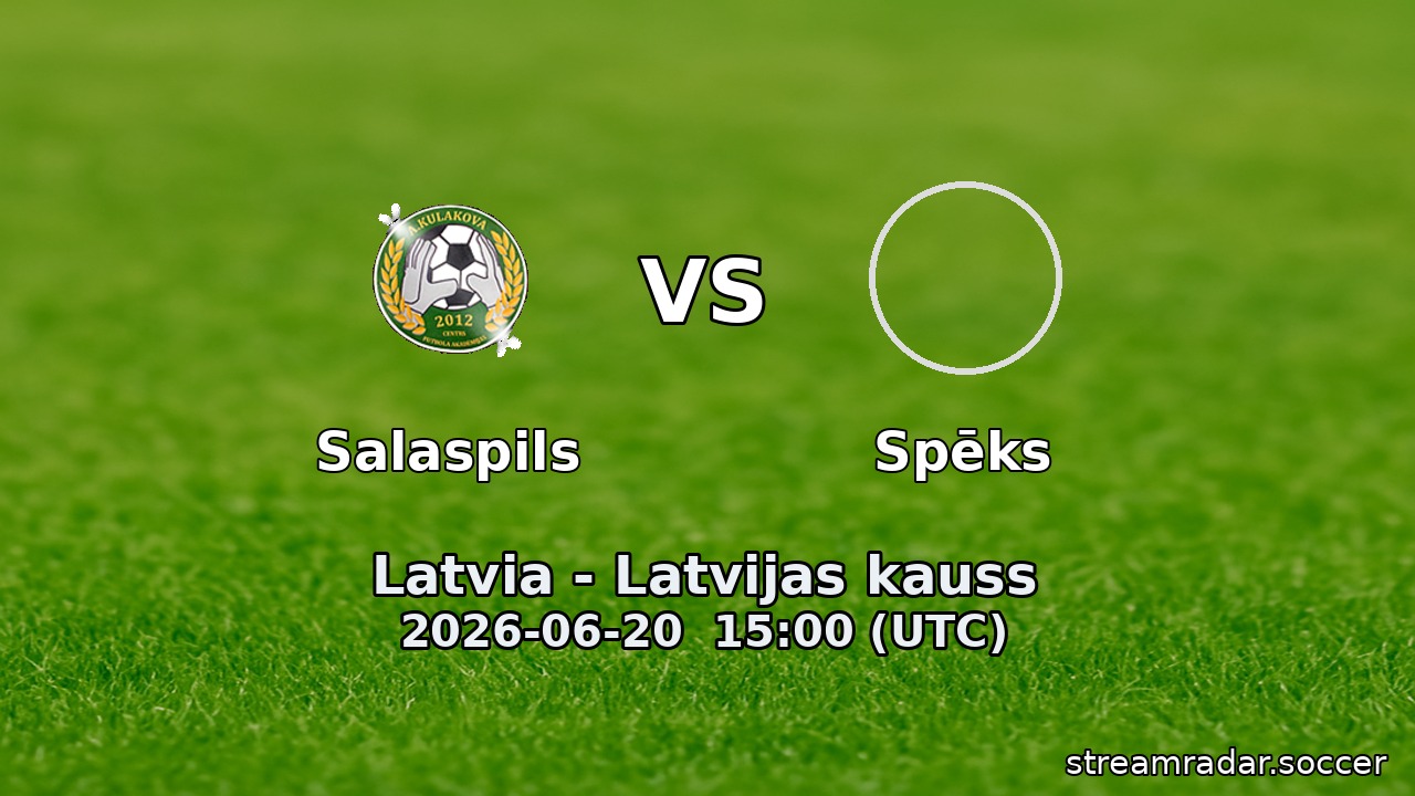 Salaspils vs Spēks