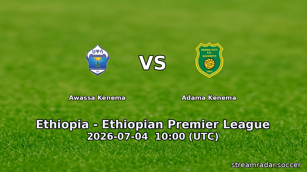 Awassa Kenema vs Adama Kenema