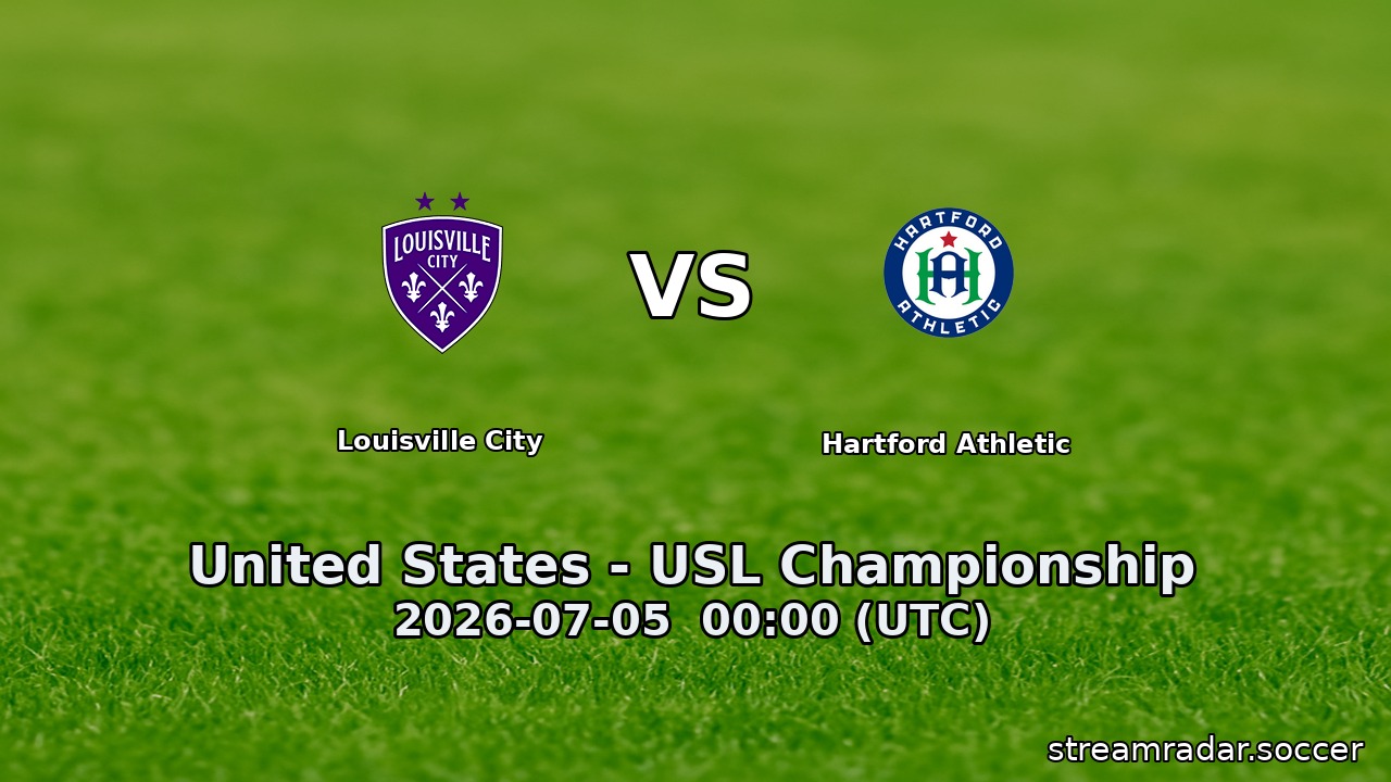 Louisville City vs Hartford Athletic