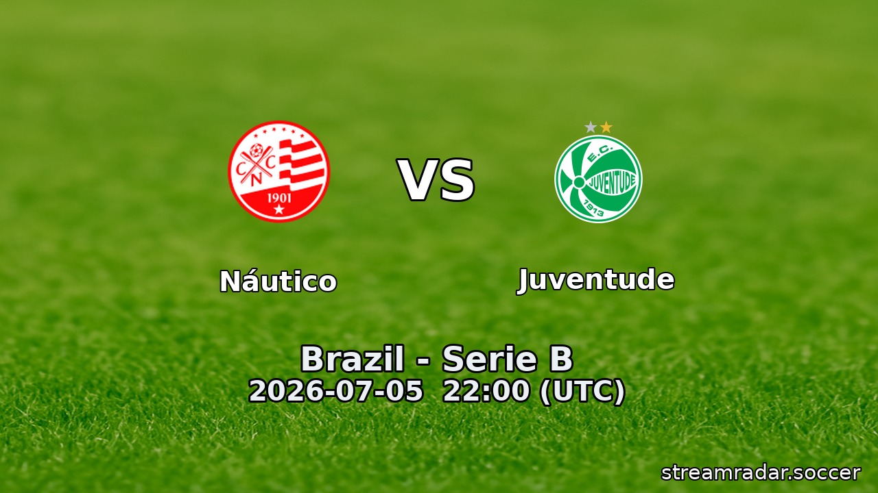 Náutico vs Juventude
