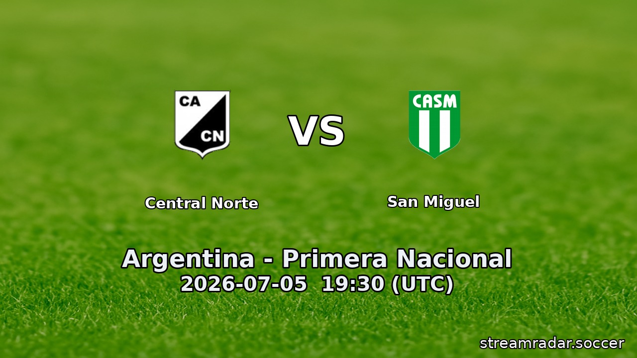 Central Norte vs San Miguel
