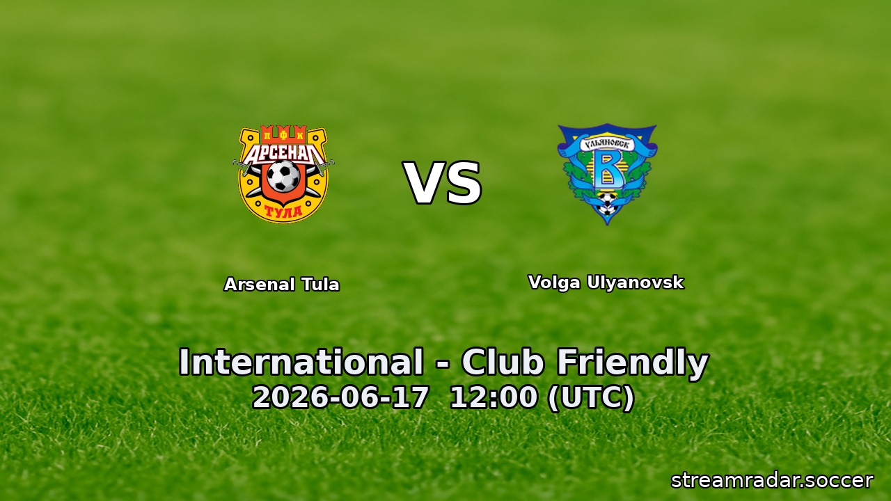 Arsenal Tula vs Volga Ulyanovsk