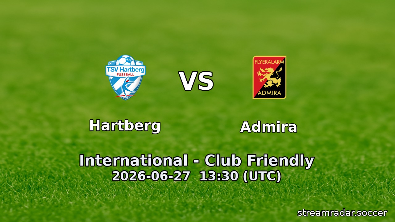 Hartberg vs Admira