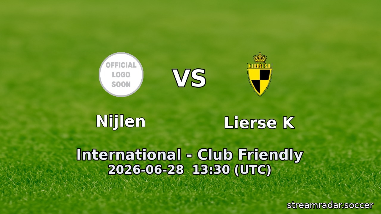 Nijlen vs Lierse K