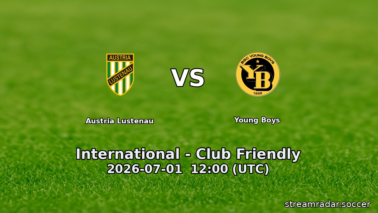 Austria Lustenau vs Young Boys