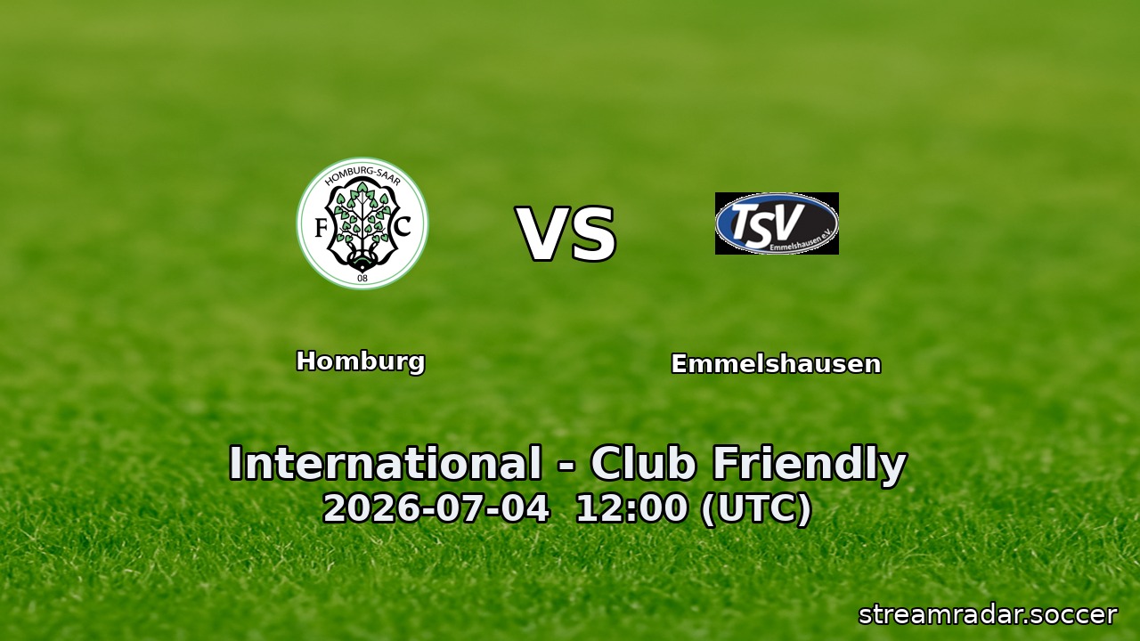 Homburg vs Emmelshausen