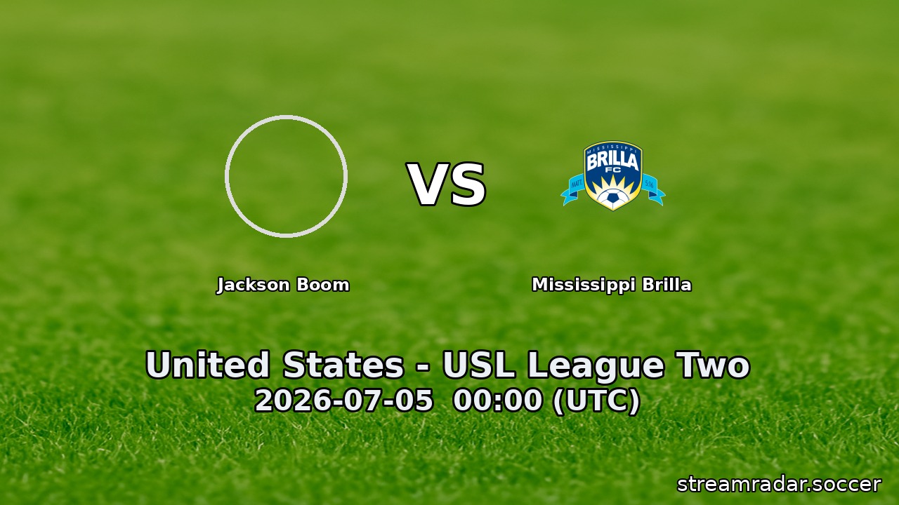 Jackson Boom vs Mississippi Brilla