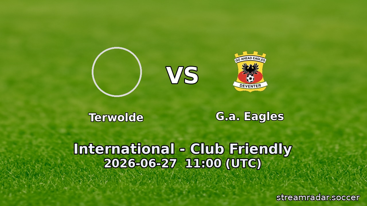 Terwolde vs G.a. Eagles