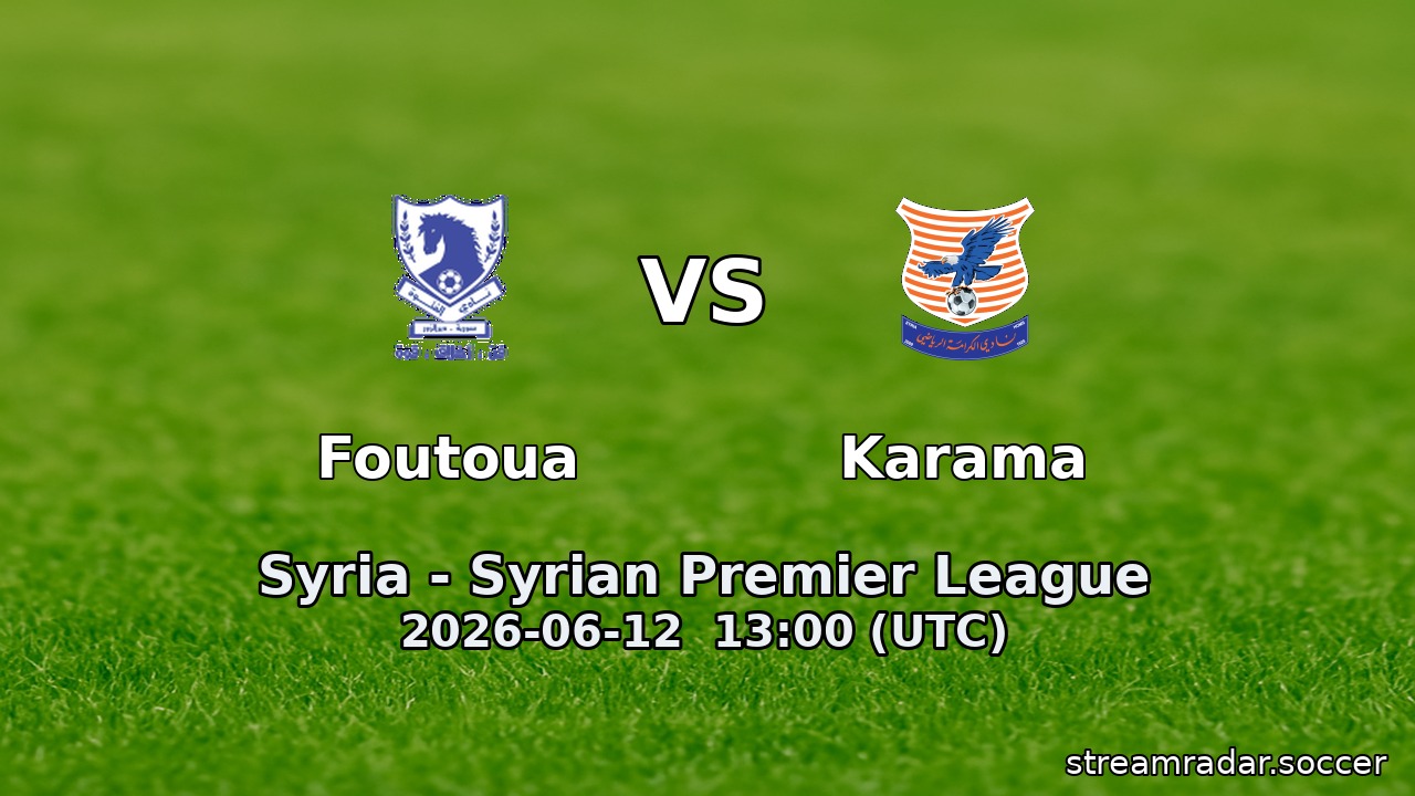 Foutoua vs Karama