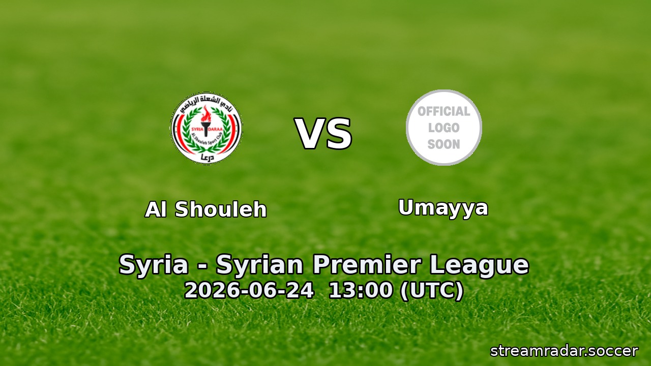 Al Shouleh vs Umayya