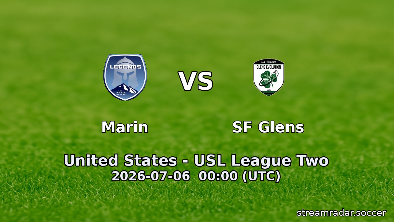 Marin vs SF Glens