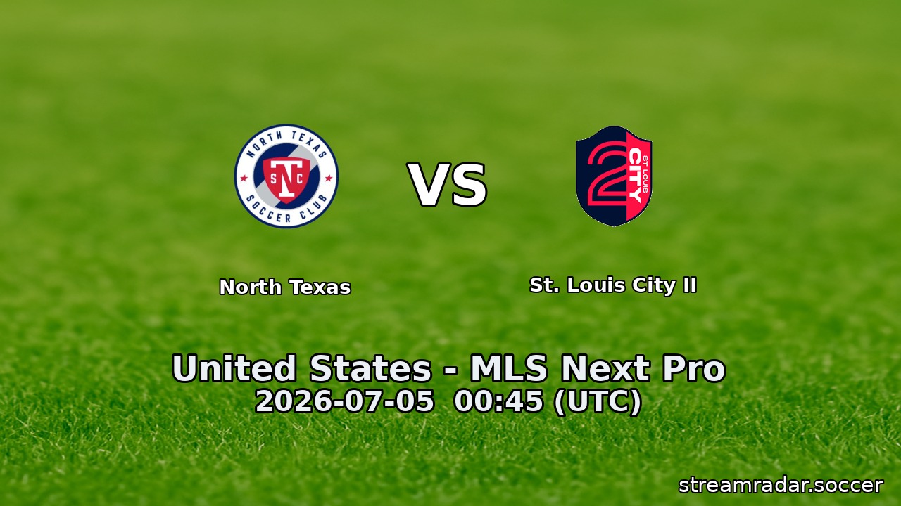 North Texas vs St. Louis City II