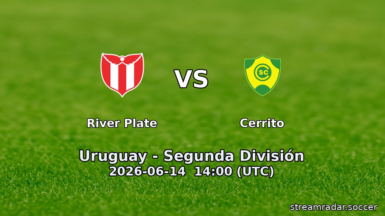 River Plate vs Cerrito