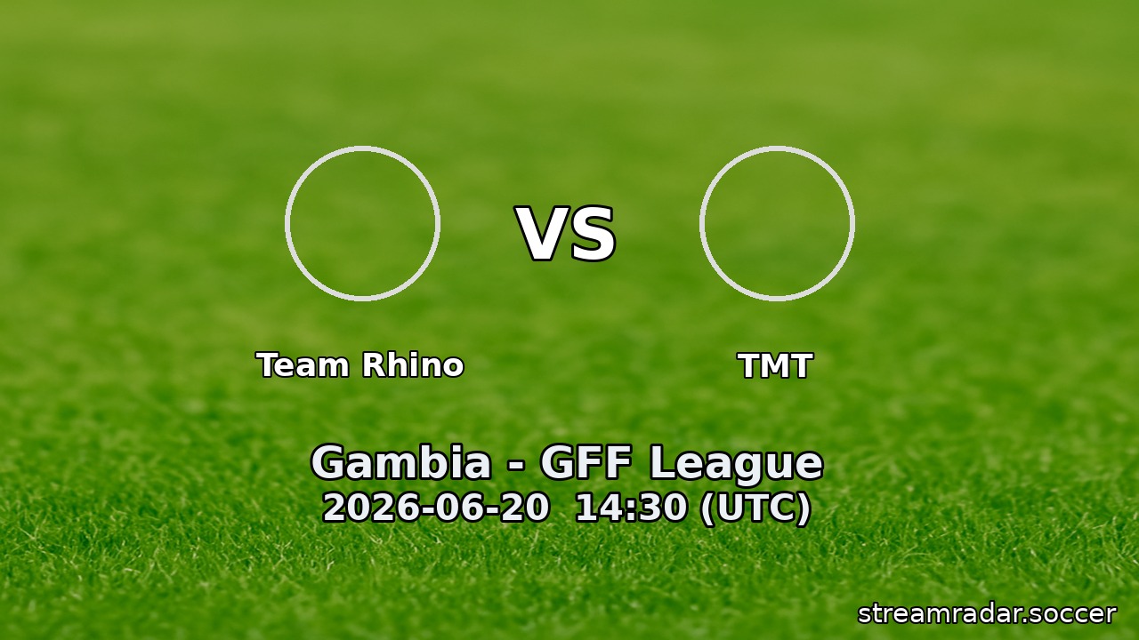 Team Rhino vs TMT