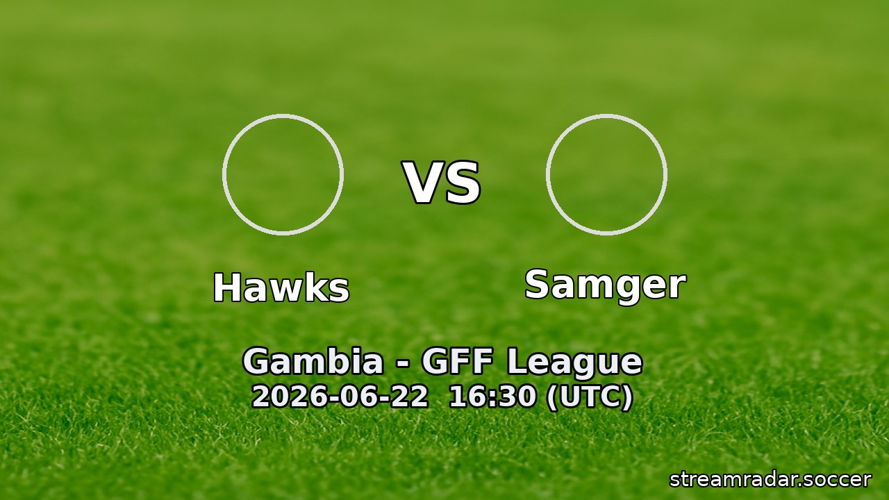 Hawks vs Samger