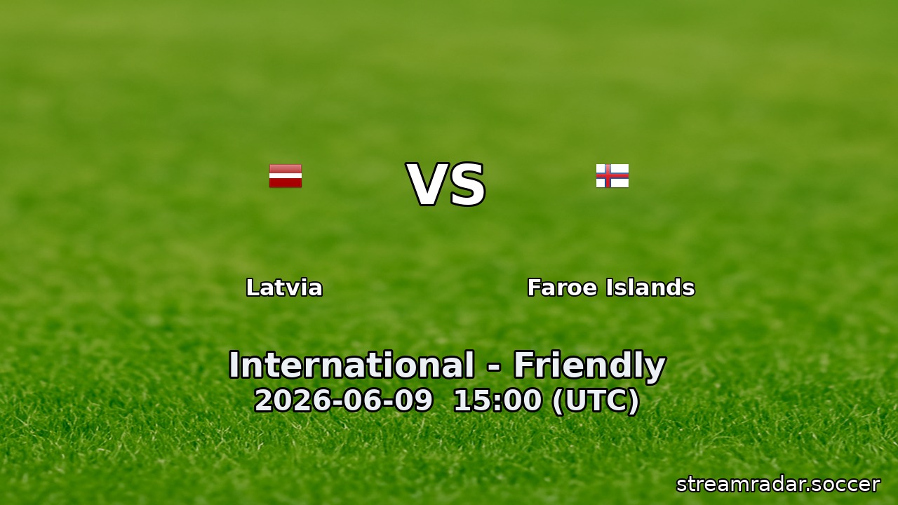 Latvia vs Faroe Islands