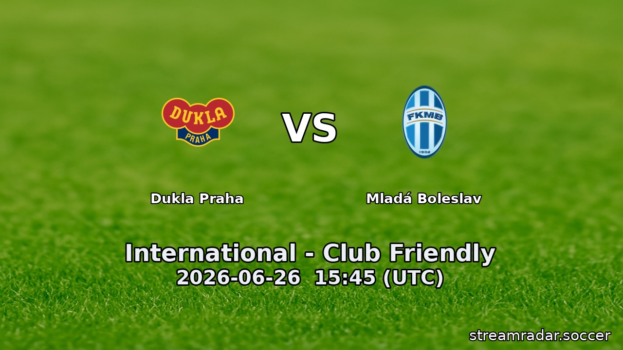 Dukla Praha vs Mladá Boleslav