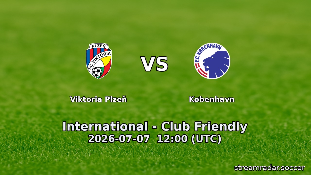Viktoria Plzeň vs København
