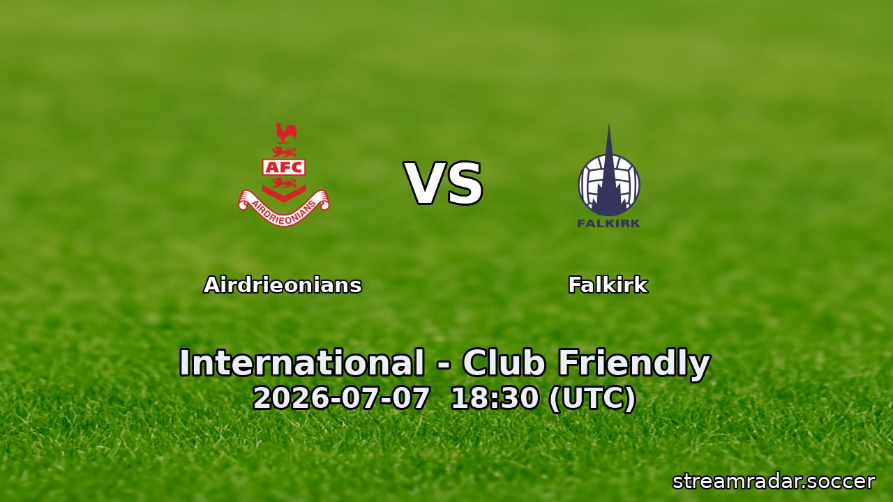 Airdrieonians vs Falkirk
