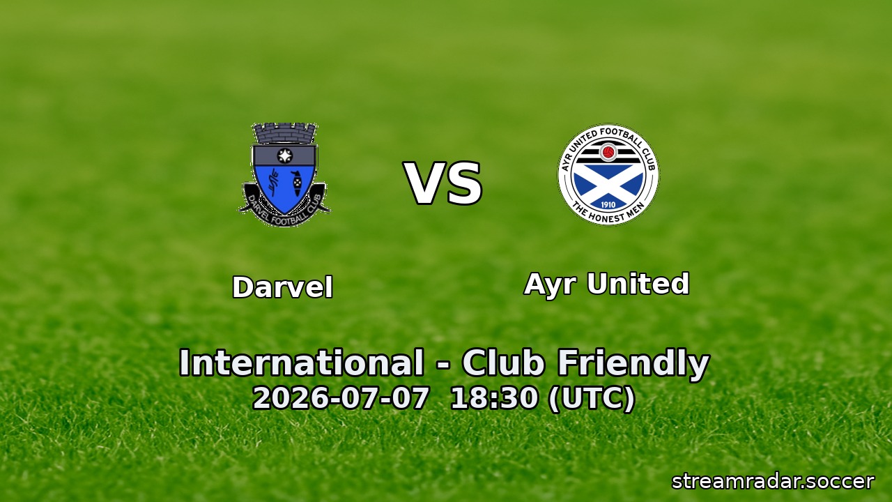 Darvel vs Ayr United