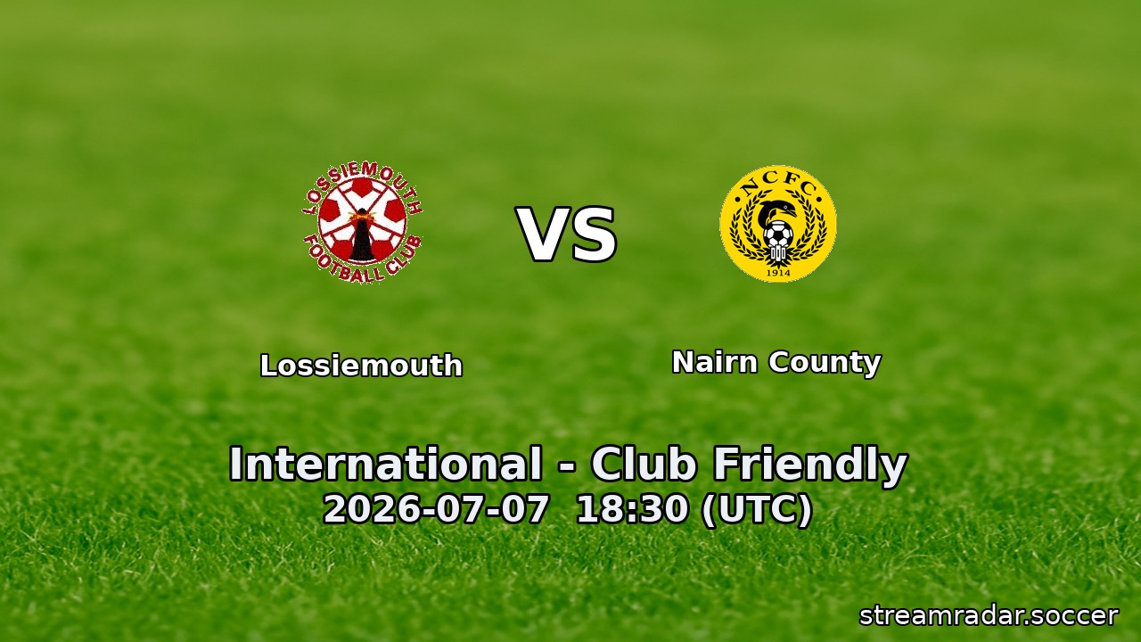Lossiemouth vs Nairn County