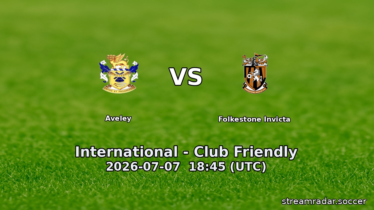 Aveley vs Folkestone Invicta