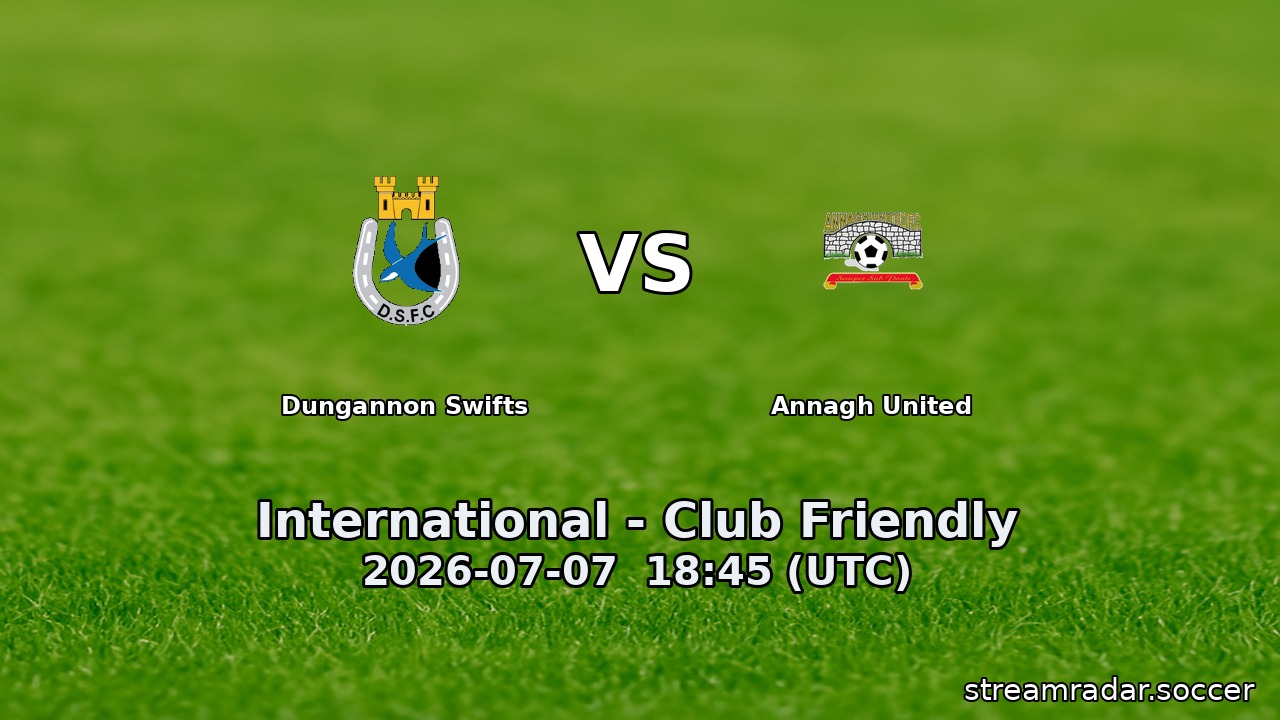 Dungannon Swifts vs Annagh United
