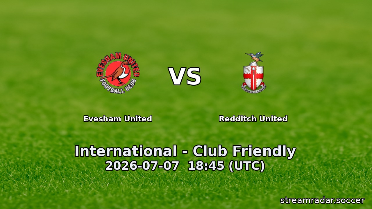 Evesham United vs Redditch United