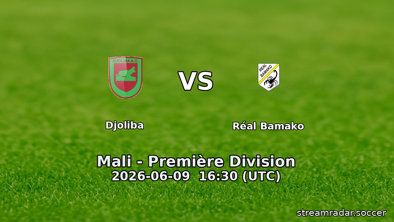Djoliba vs Réal Bamako