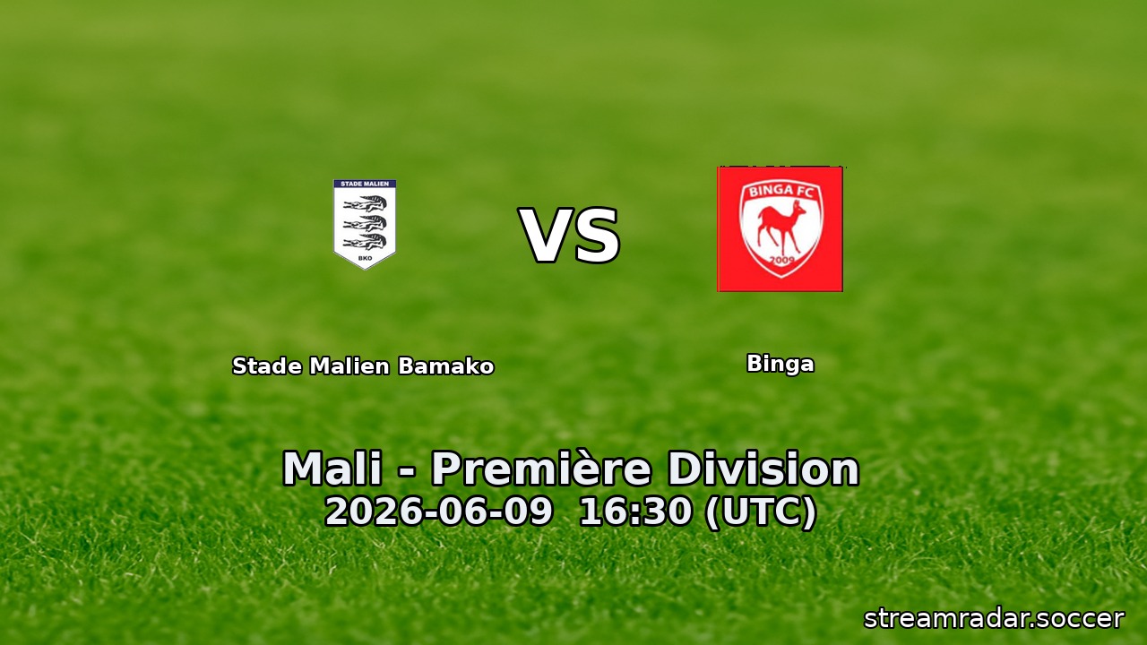 Stade Malien Bamako vs Binga