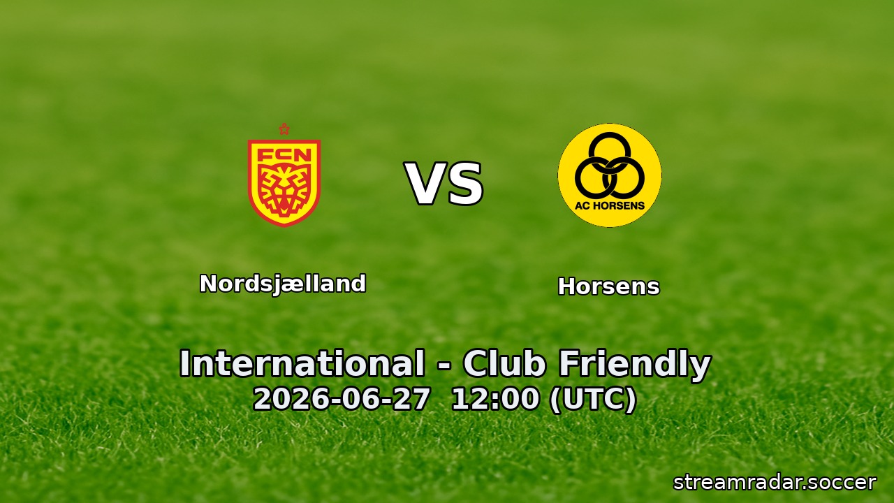 Nordsjælland vs Horsens