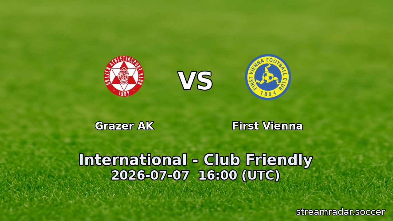 Grazer AK vs First Vienna
