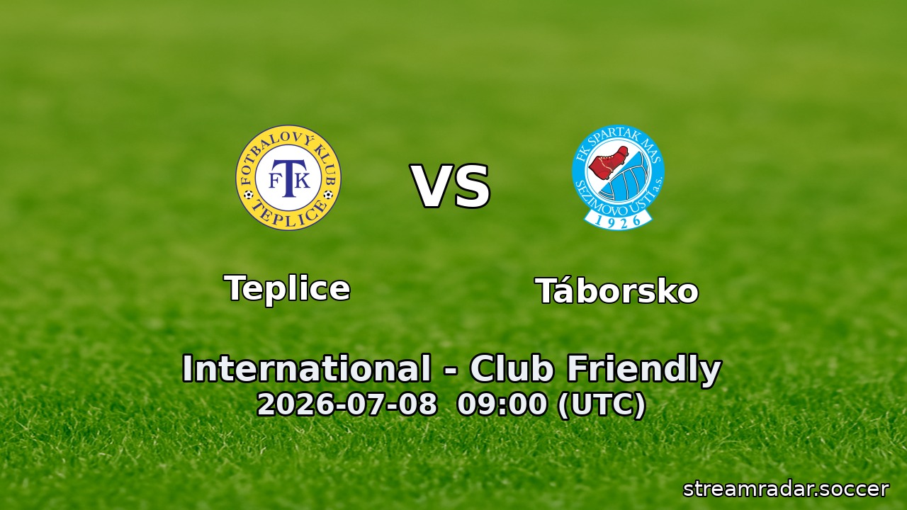 Teplice vs Táborsko
