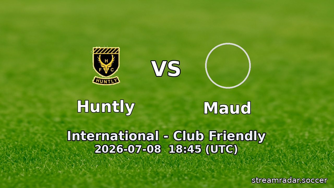 Huntly vs Maud