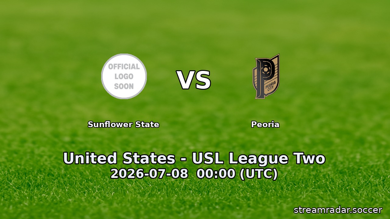 Sunflower State vs Peoria