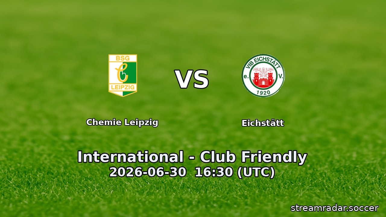 Chemie Leipzig vs Eichstätt