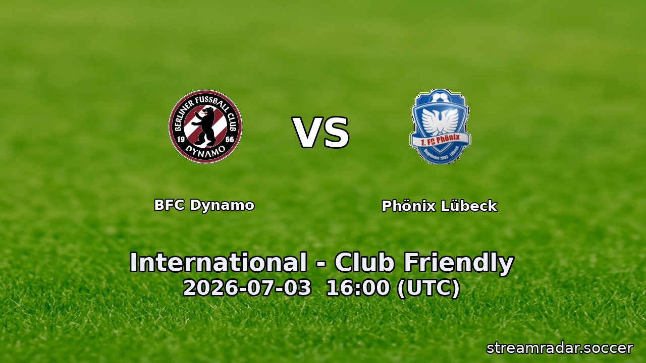 BFC Dynamo vs Phönix Lübeck