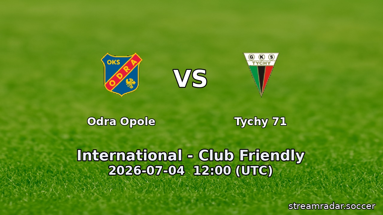 Odra Opole vs Tychy 71