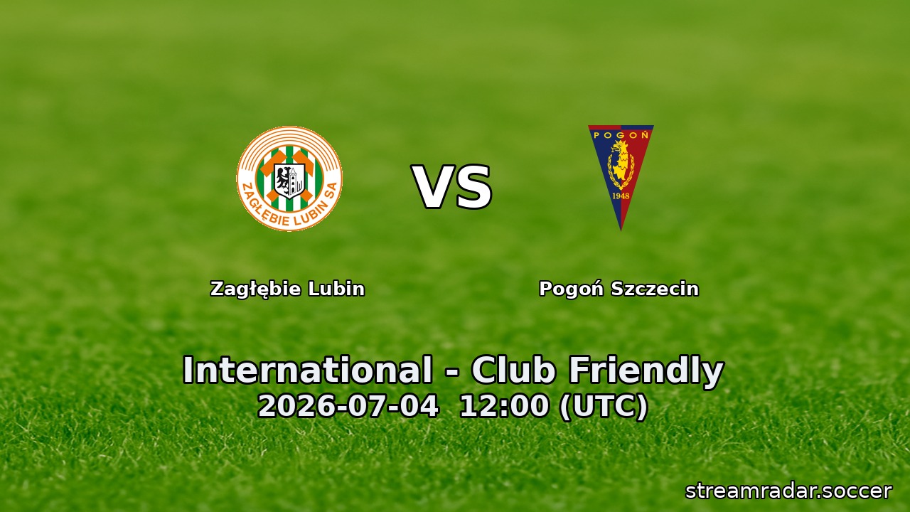 Zagłębie Lubin vs Pogoń Szczecin