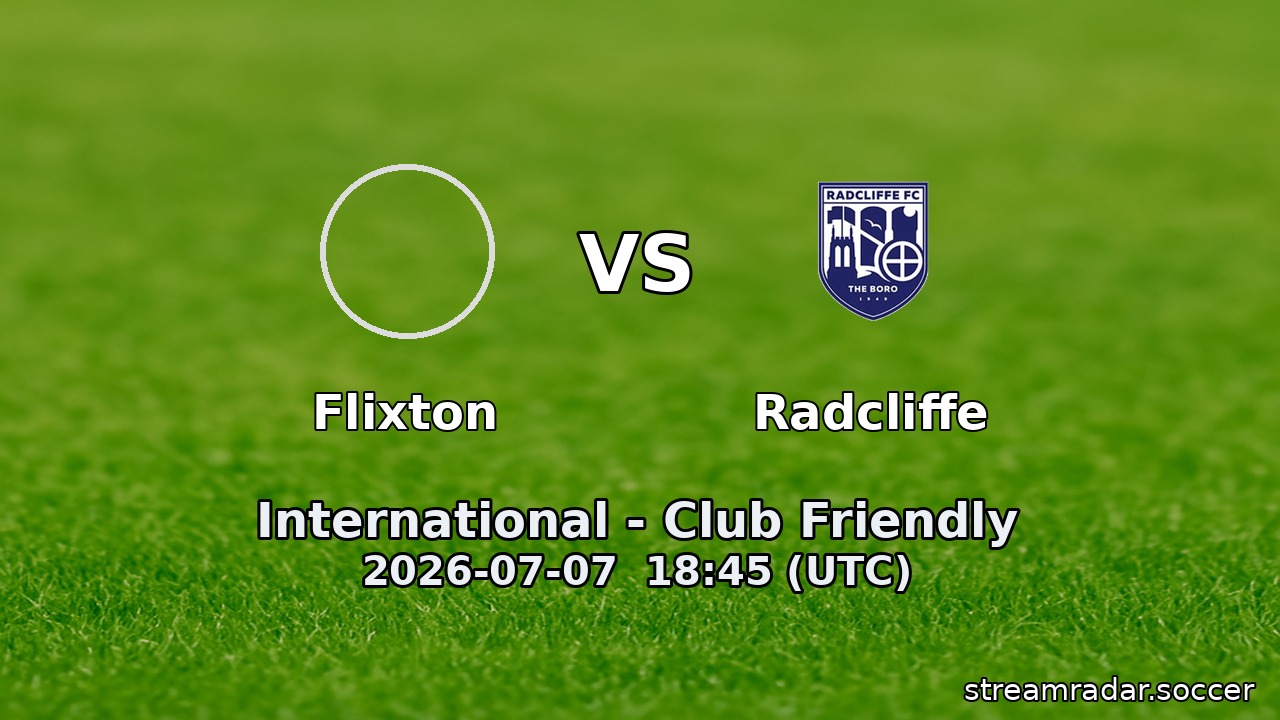 Flixton vs Radcliffe