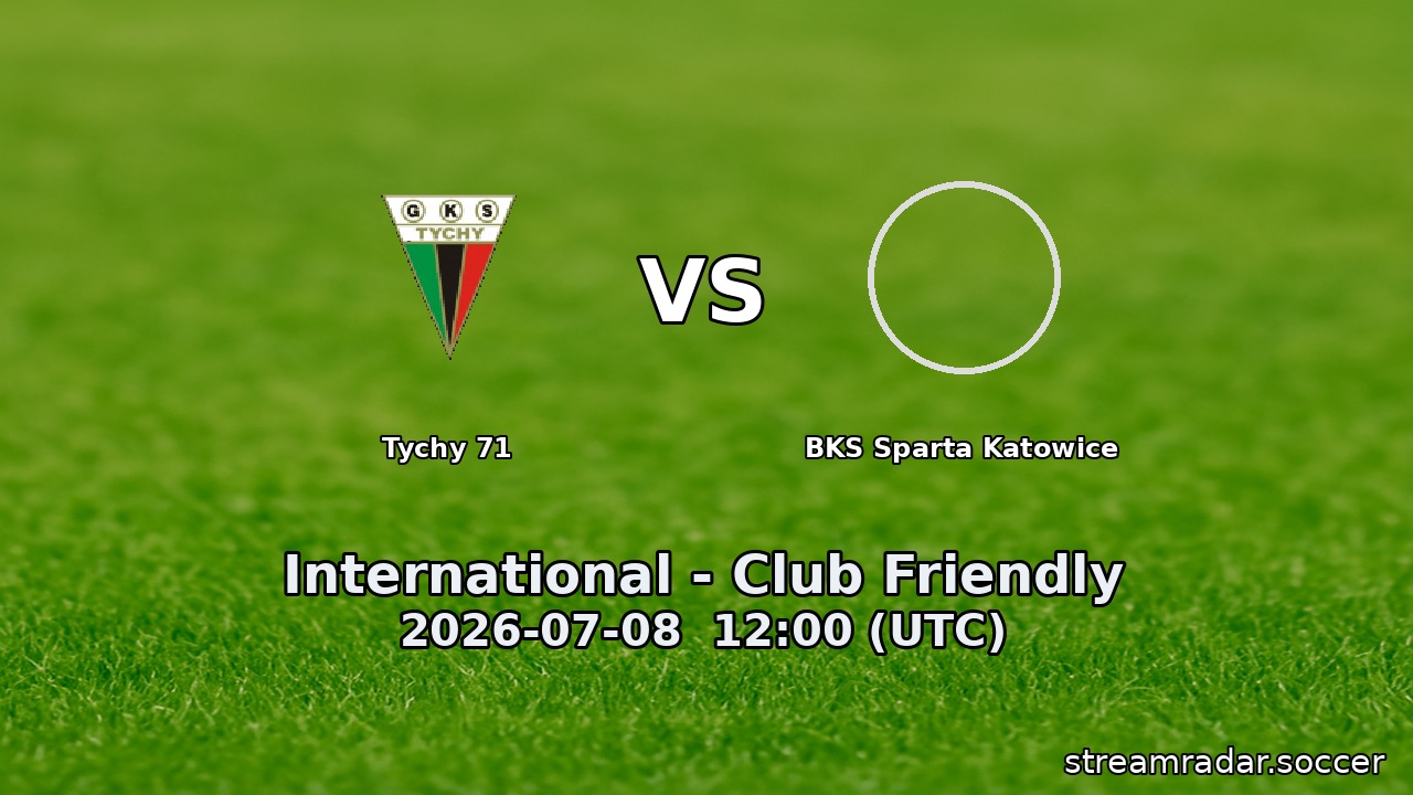 Tychy 71 vs BKS Sparta Katowice